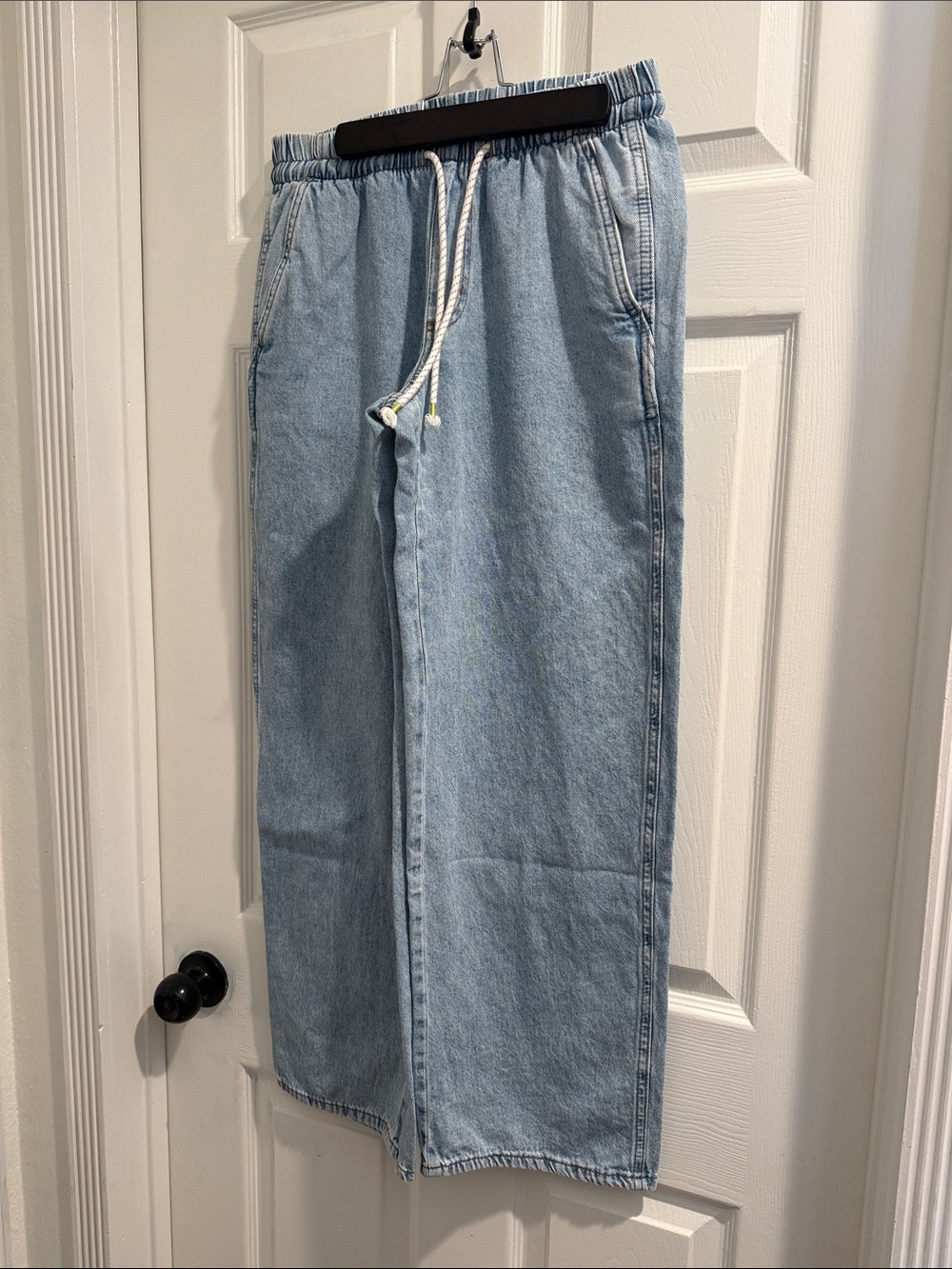 Universal thread drawstring denim S